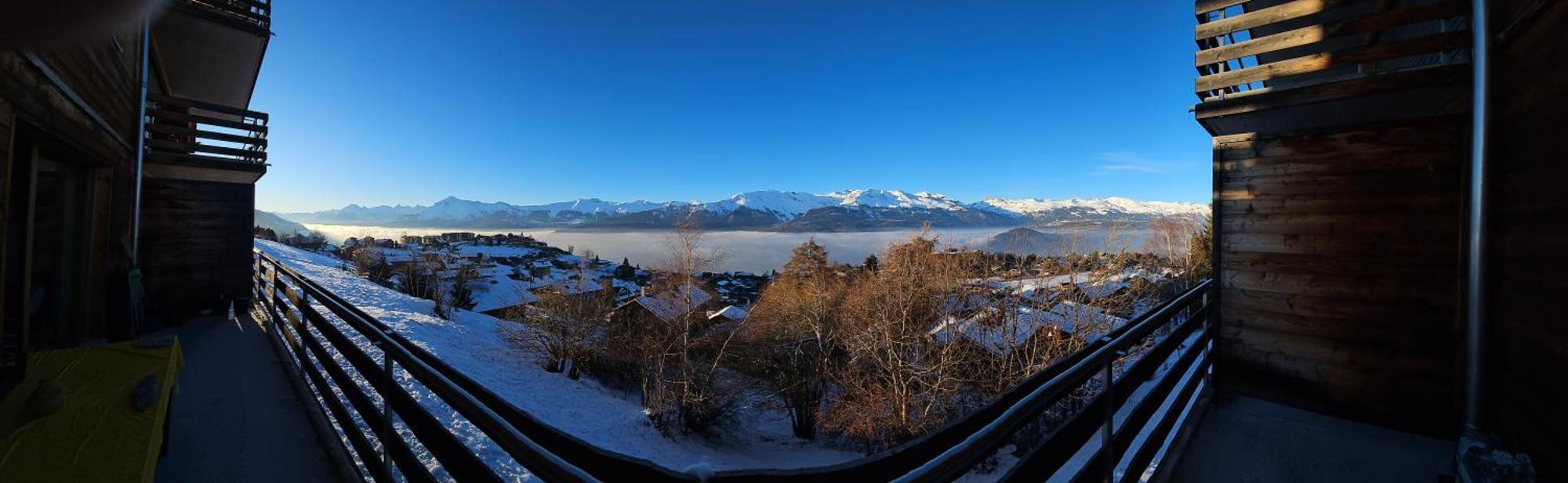 Appartement Meuble A Louer A Nax Esterno foto