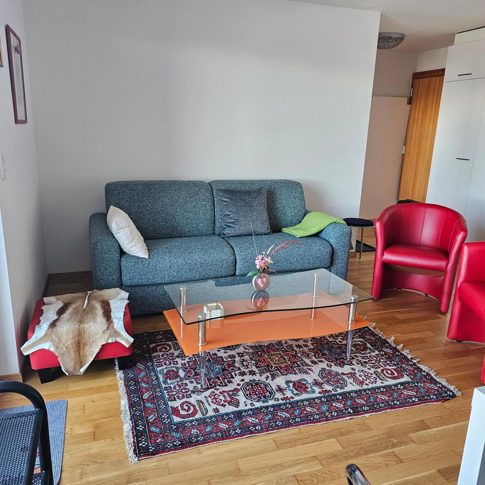 Appartement Meuble A Louer A Nax Esterno foto